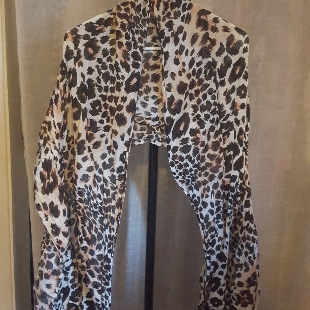 Cheetah Print Scarf